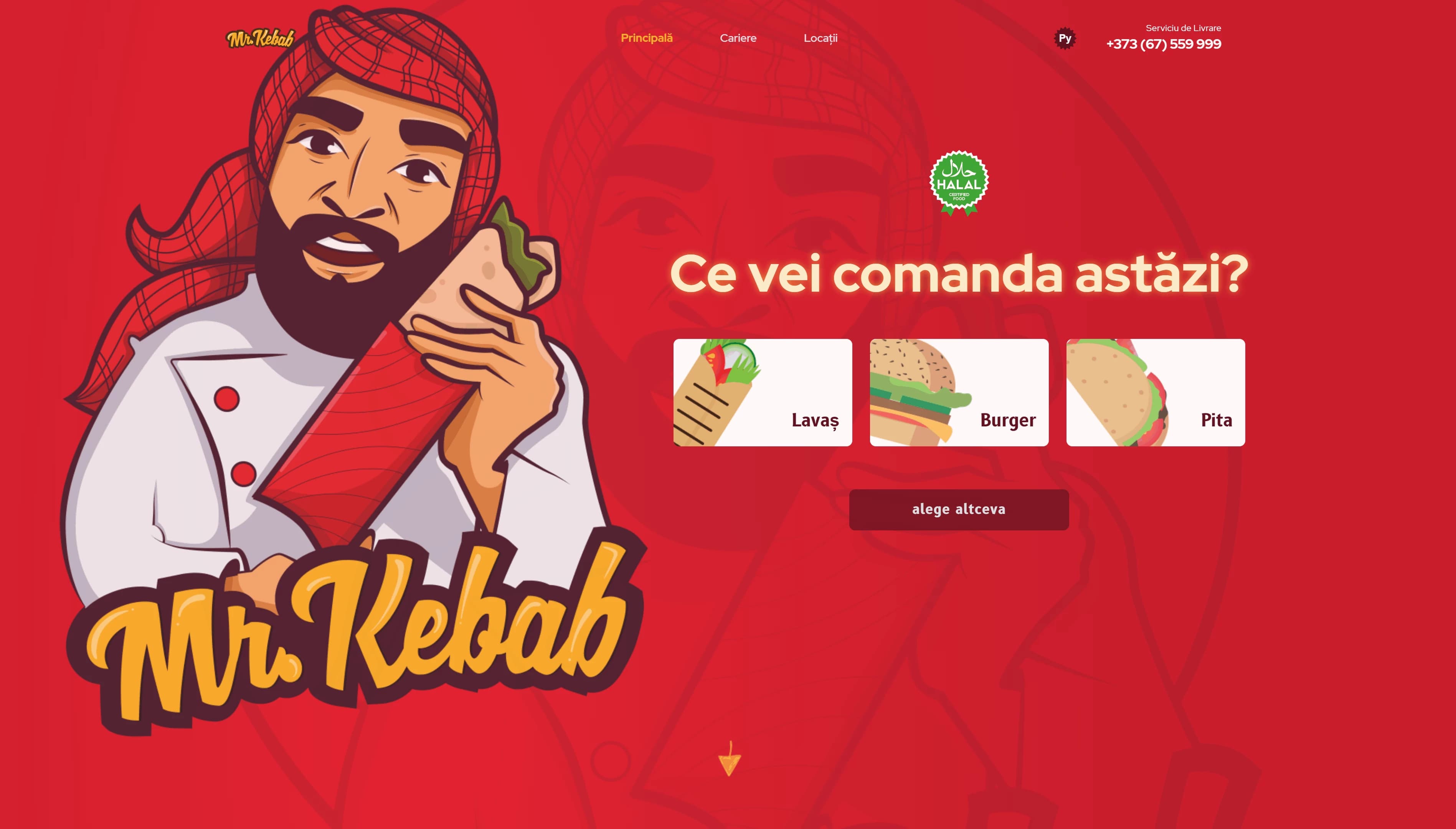 Mr. Kebab Website